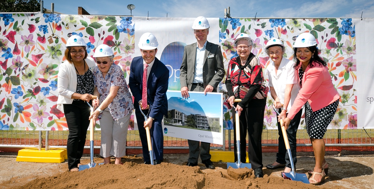 sod turn at winston hills