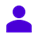 User with solid fill