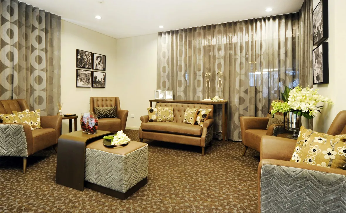 Ashfield Terrace living room