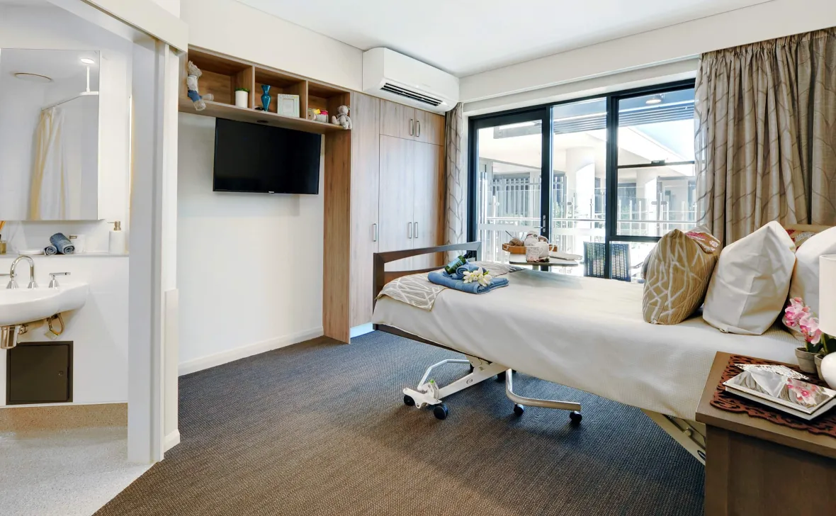 Ashfield Terrace bedroom