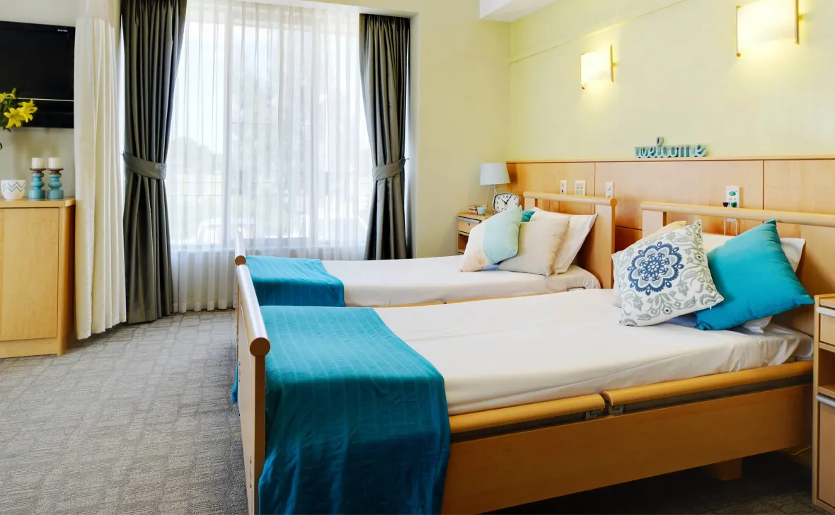 Murdoch Gardens twin bedroom