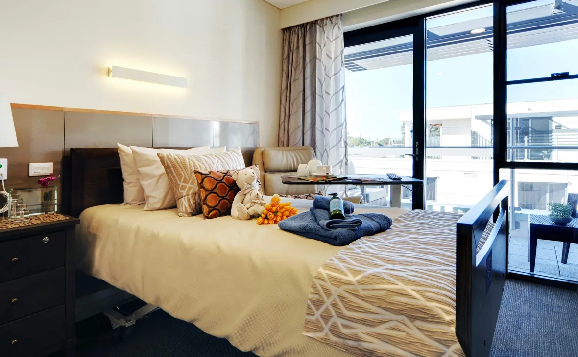 Ashfield Terrace bedroom