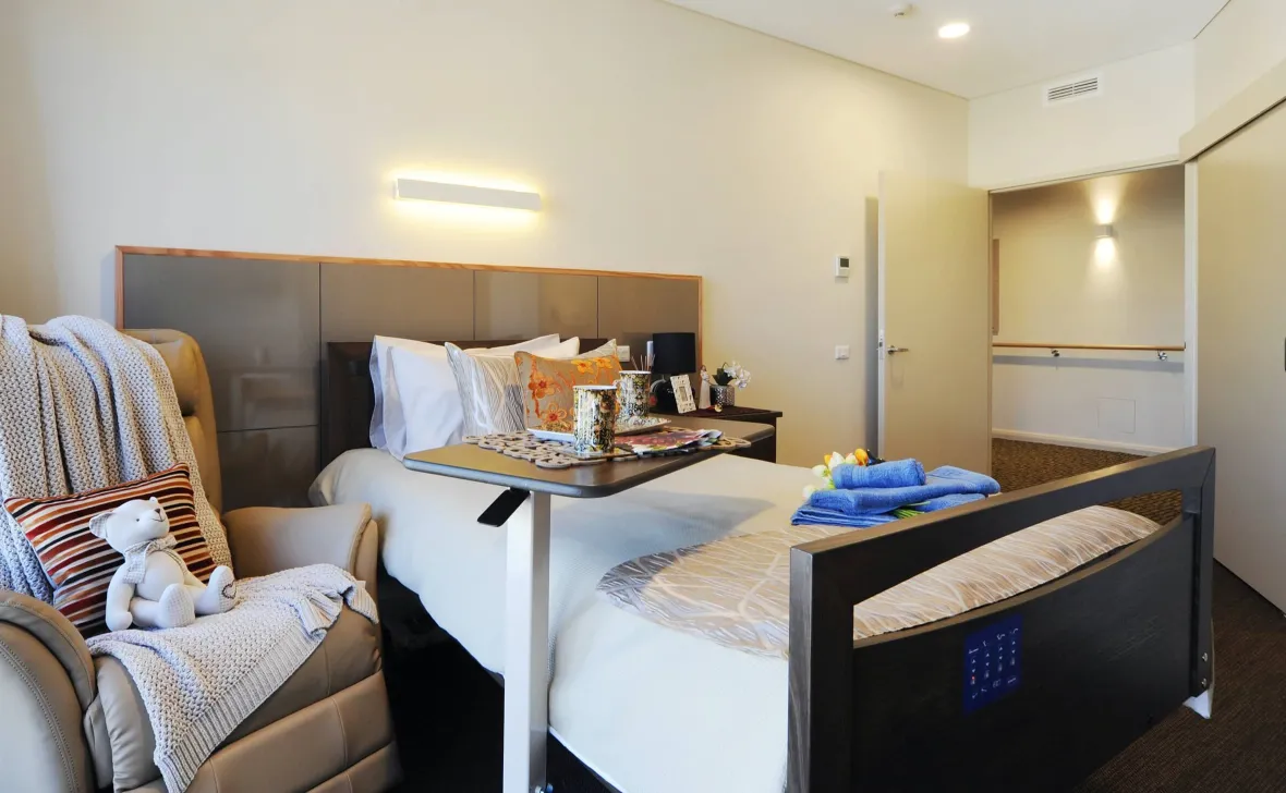 Ashfield Terrace bedroom