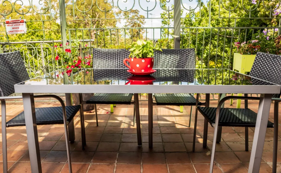 Wahroonga Place outdoor area
