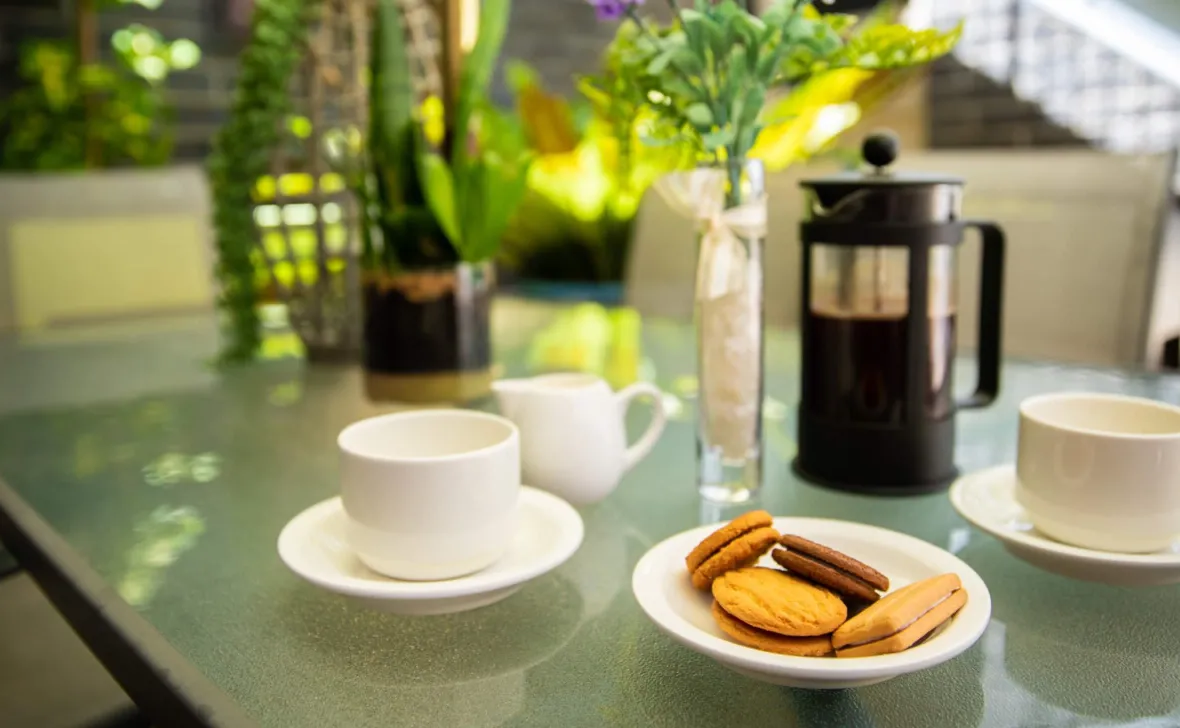 Wahroonga Place coffee on table
