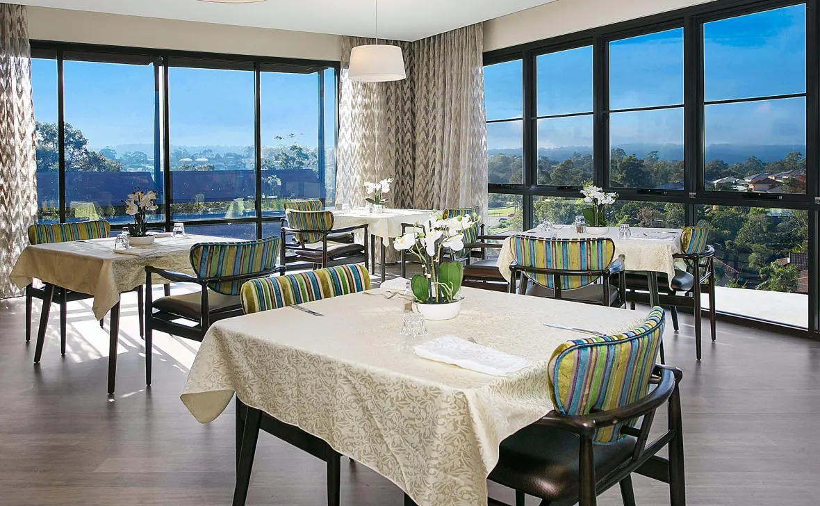 Tingara Hills dining
