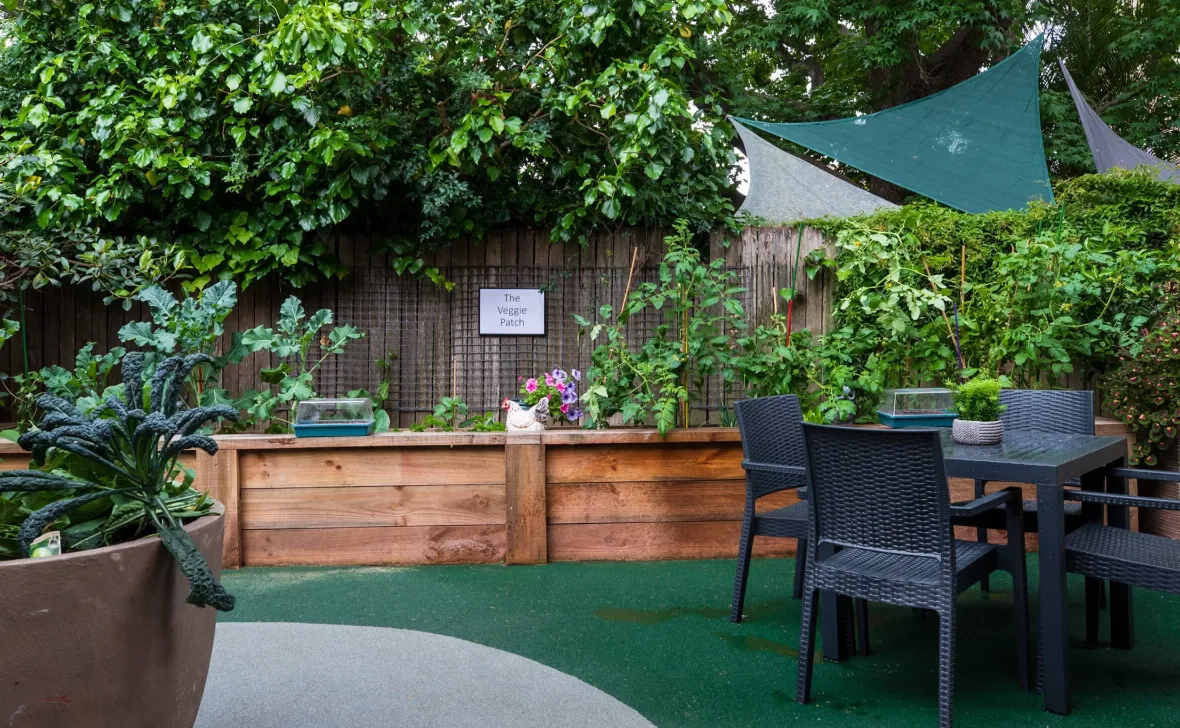 Annandale Grove outdoor seating
