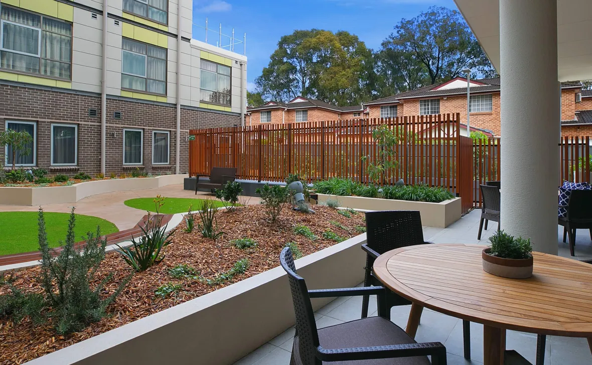 Bankstown Terrace outdoor area