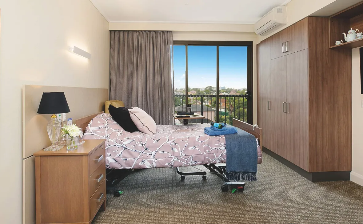 Bankstown Terrace bedroom