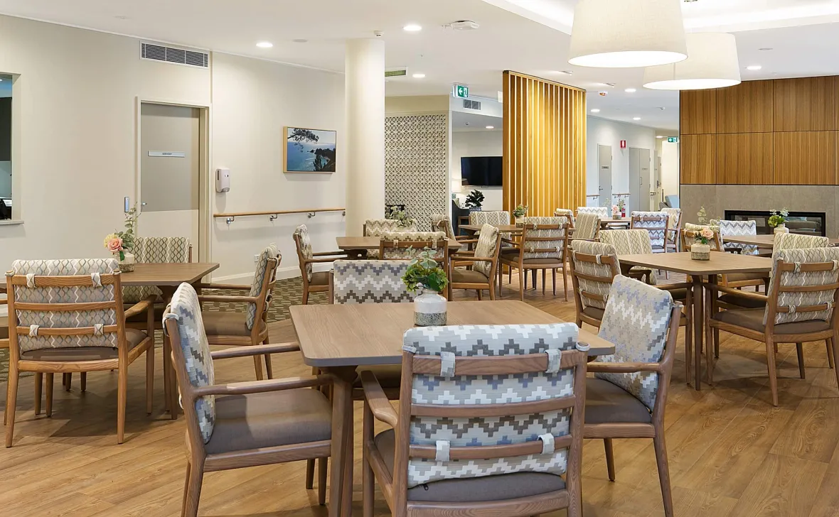 Bankstown Terrace dining area