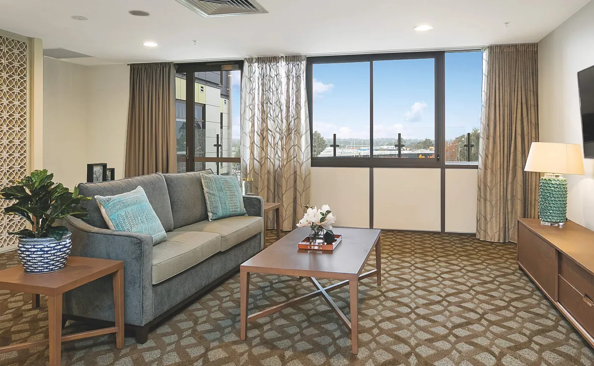 Bankstown Terrace living room