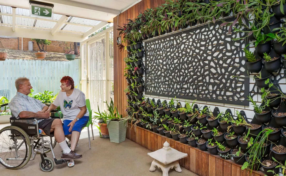 Caloundra Place  Courtyard