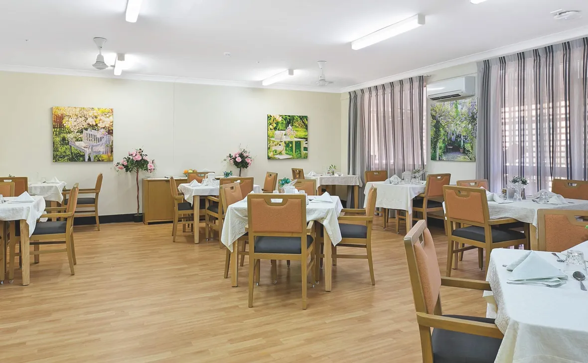 Dubbo Homestead dining