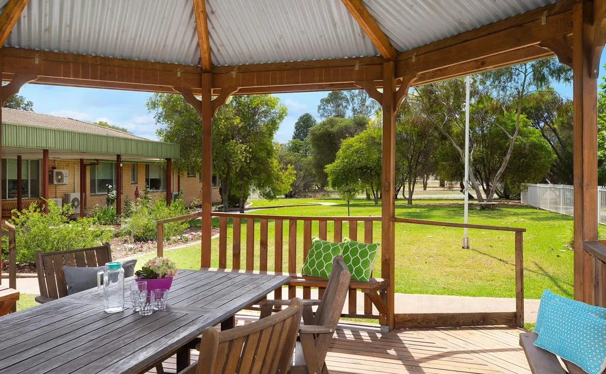 Narrandera Homestead outdoor area