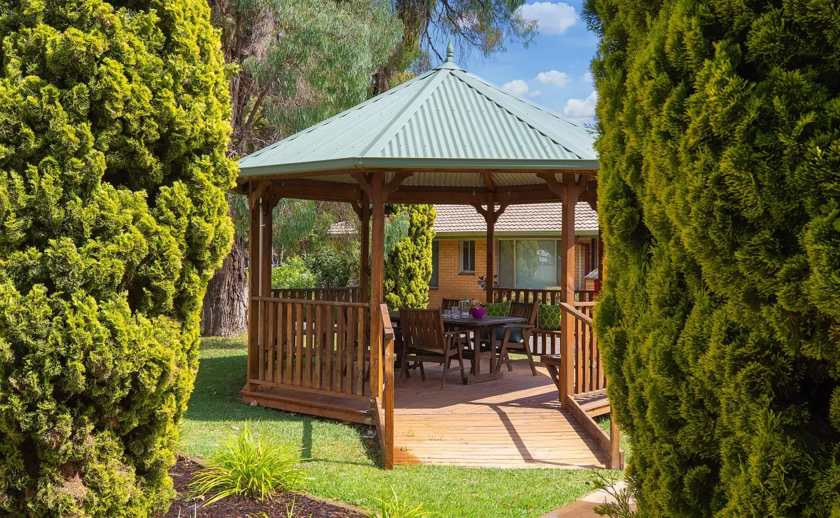 Narrandera Homestead outdoor area