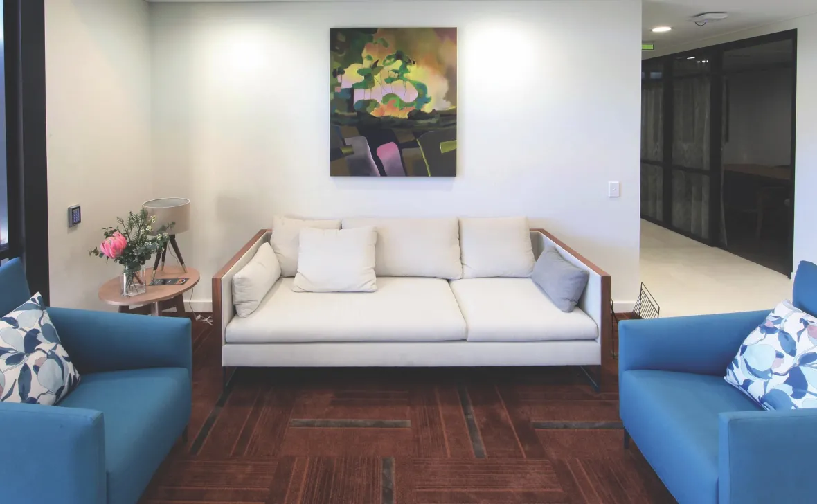 Geraldton Shore living room