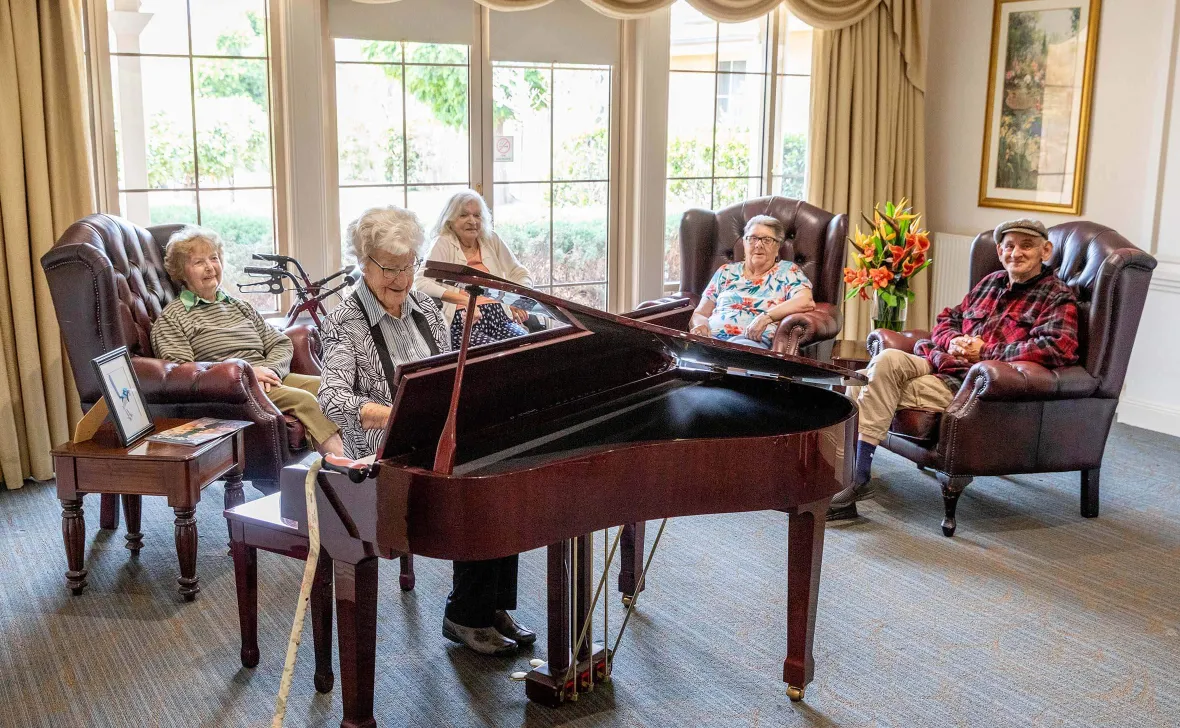 Paynesville Gardens Grand Piano