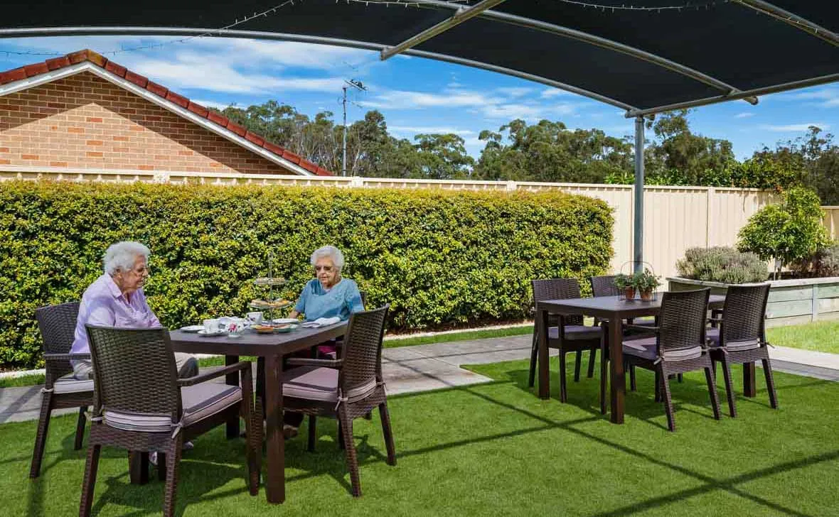 Shoalhaven Place courtyard