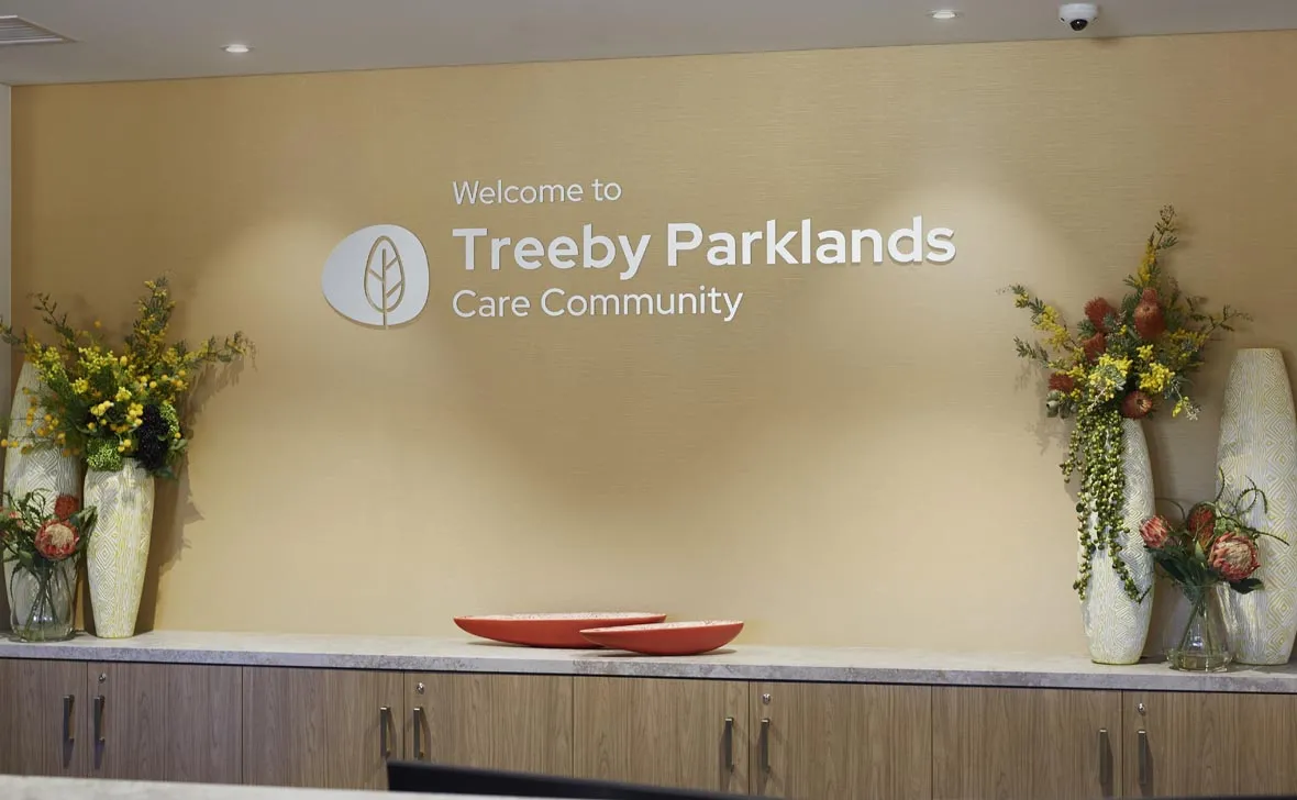Treeby Sign