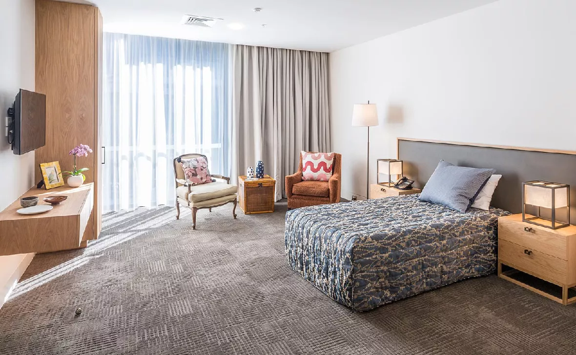 Elegant suites with private ensuites