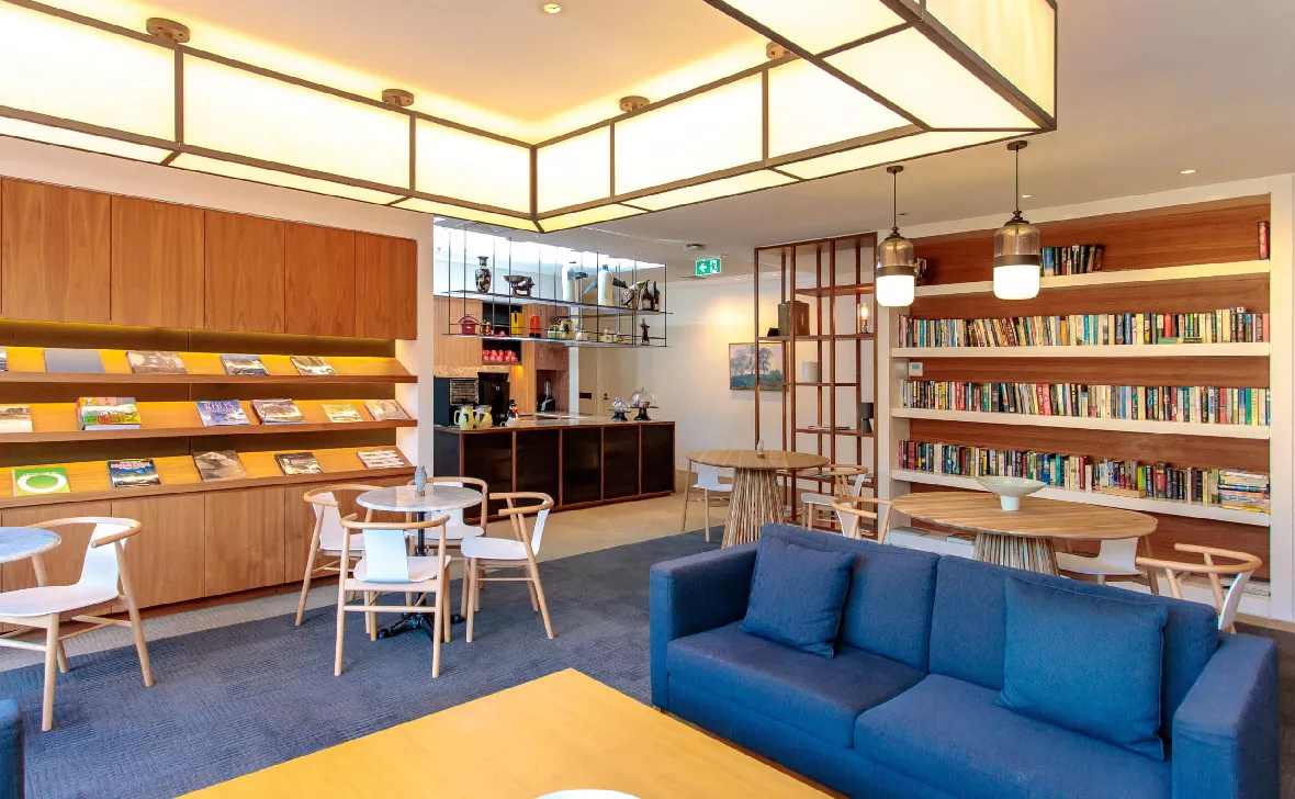 Library cafe