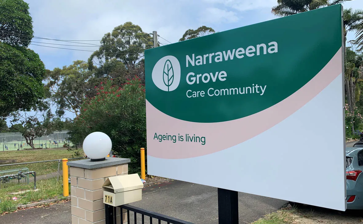 Narraweena Grove signage