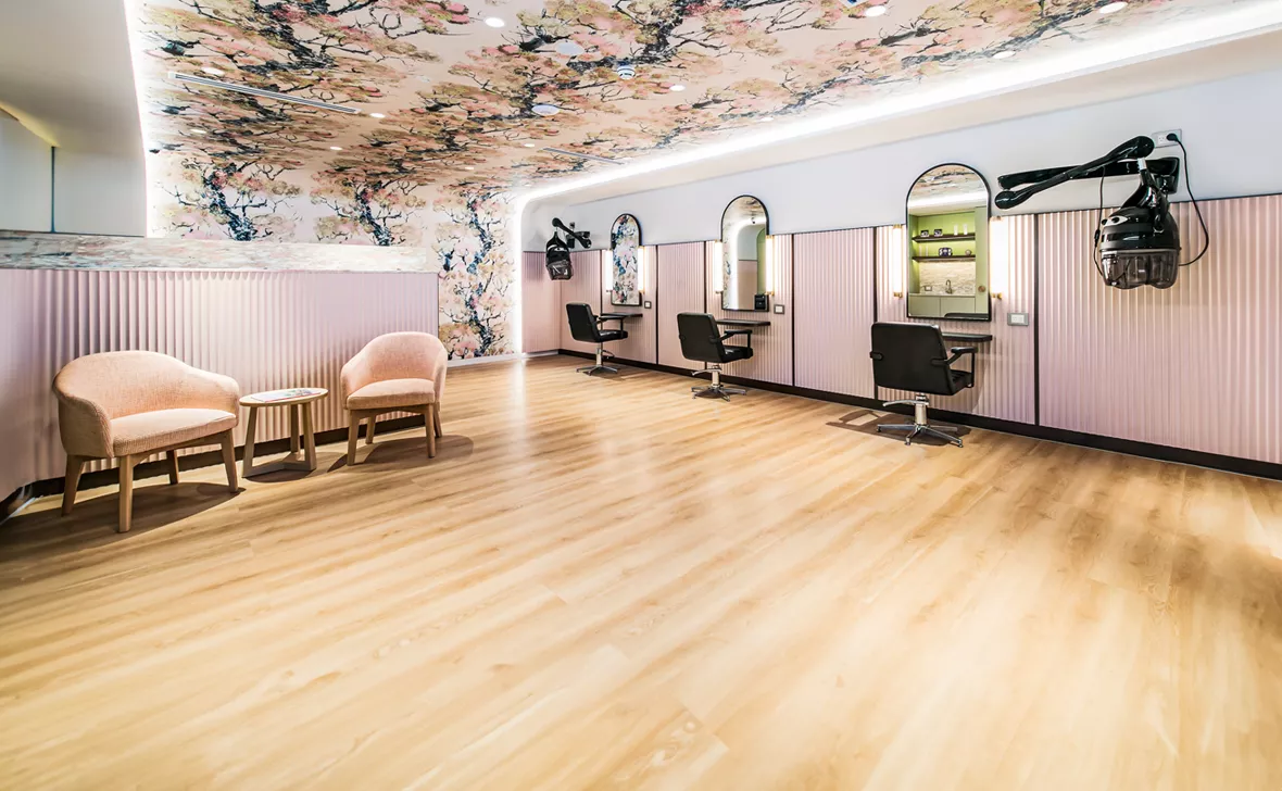 Hair and beauty salon
