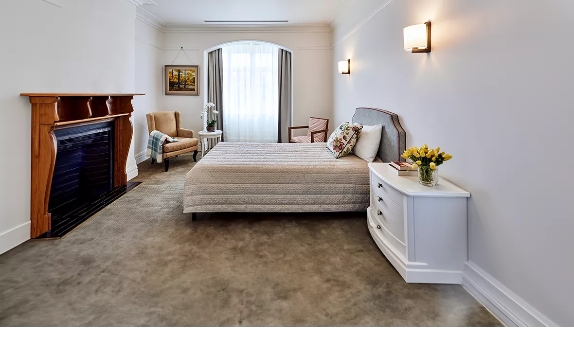 Heritage private suites with ensuites