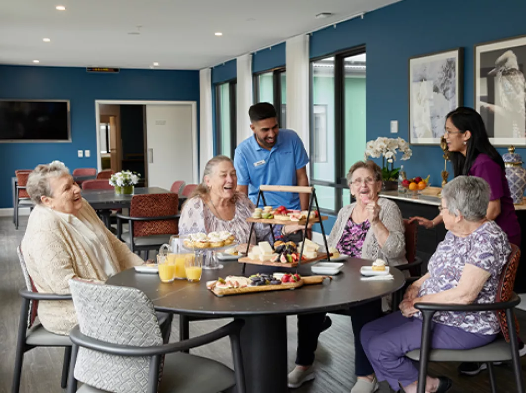 aged care dining