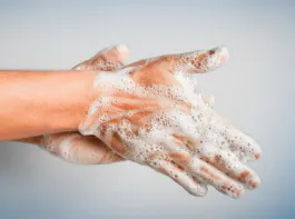Washing hands