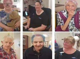 Residents with coloured hair
