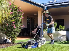 The lawnmower man