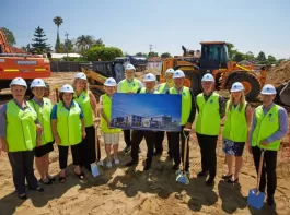 The first sod is turned in Alfred Cove