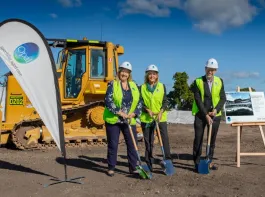 Opal Toukley sod turn