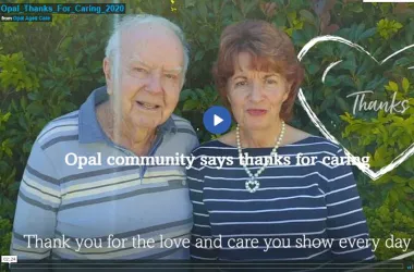 community says Thanks