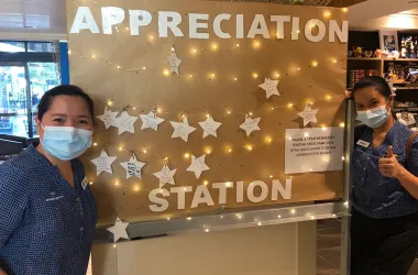 Appreciation Station at Kawana Waters
