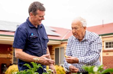Sale Garden resident and team member