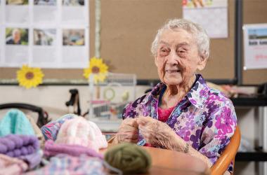 Knitting group