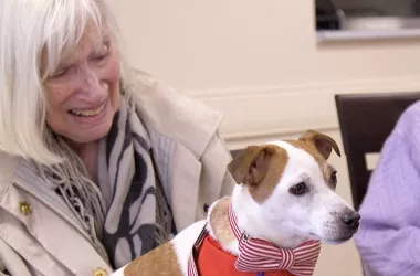 Opal Resident with Companion Animal