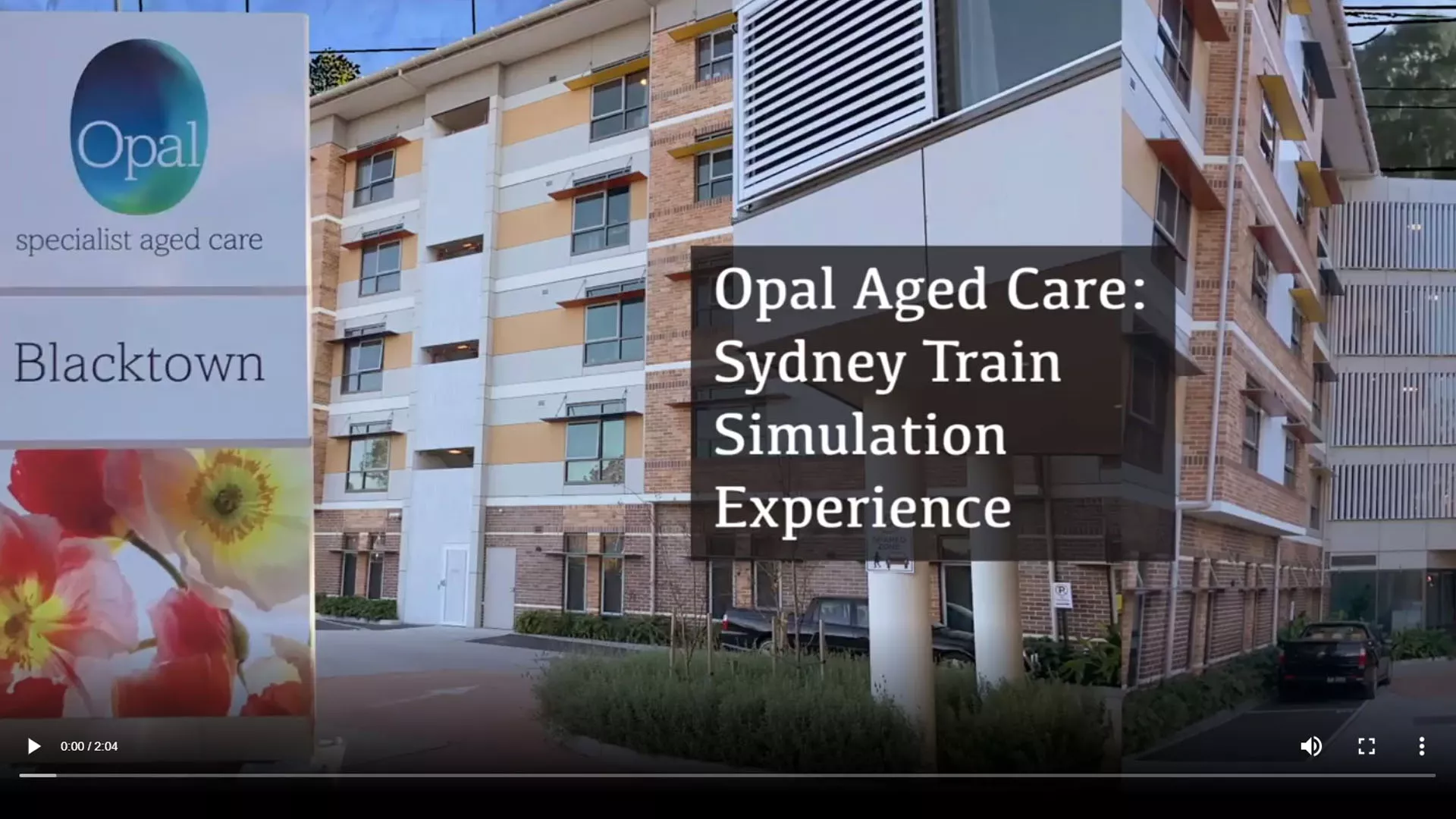 Blacktown train simulation