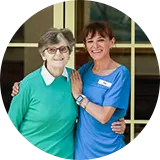 moving into care