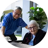 moving into care