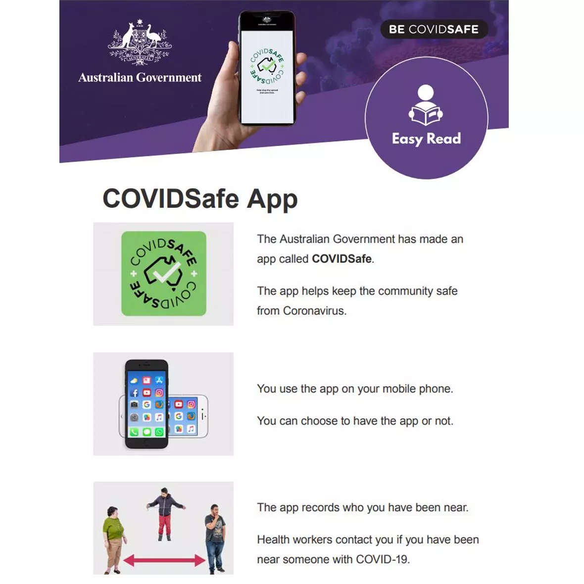 COVID safe app