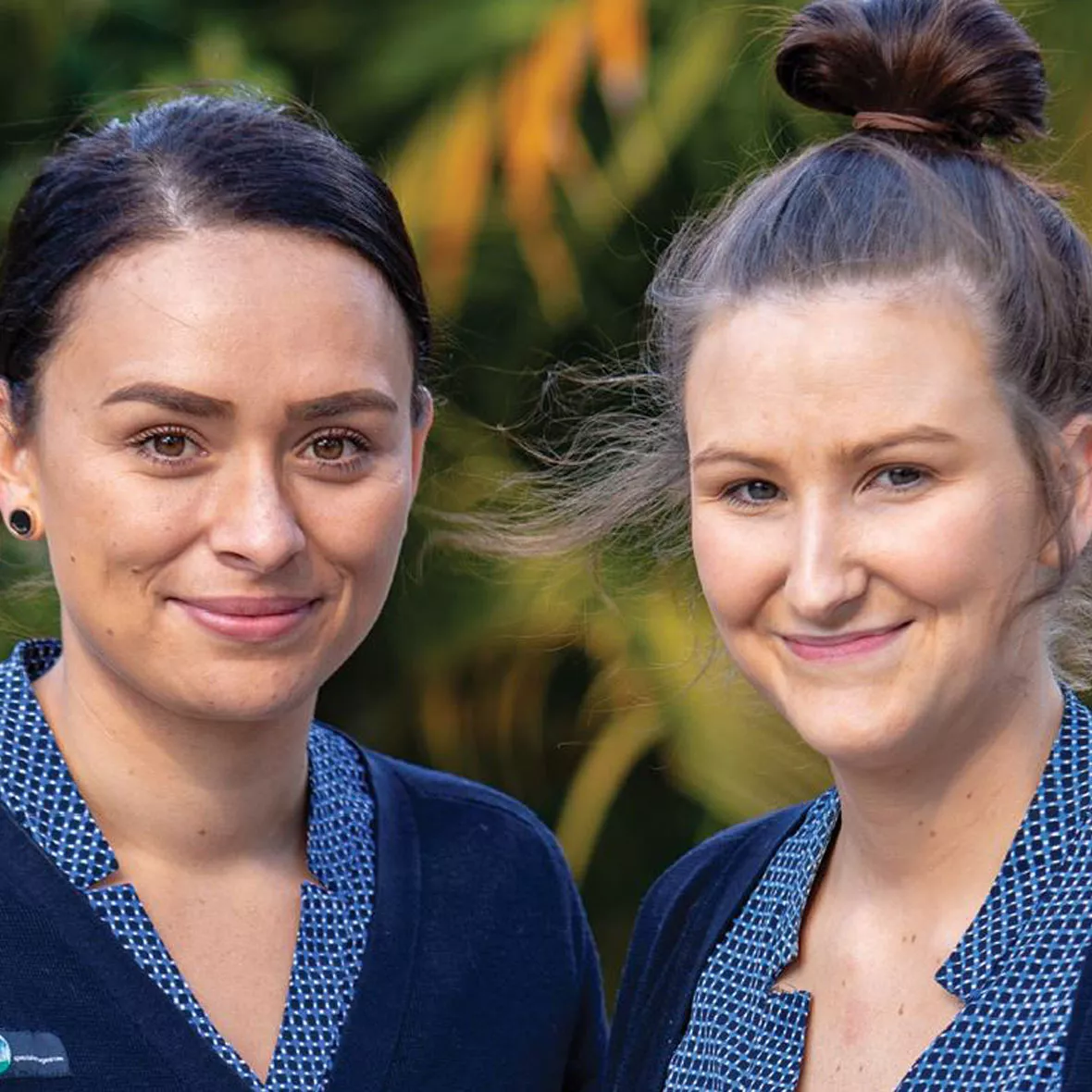 Two team members