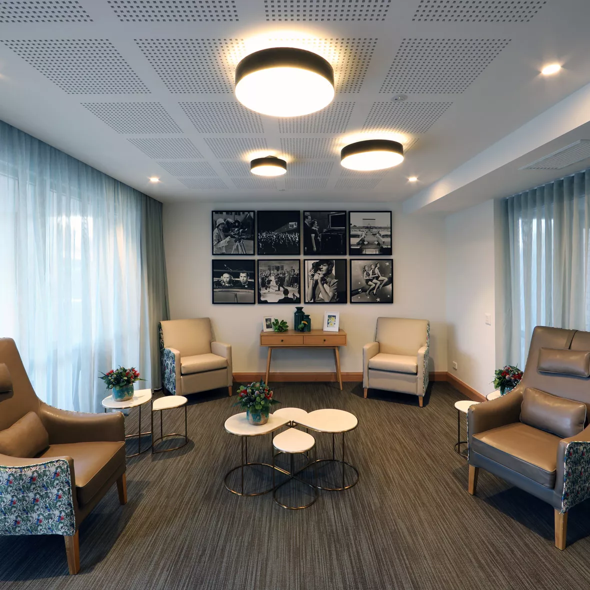 Lounge areas